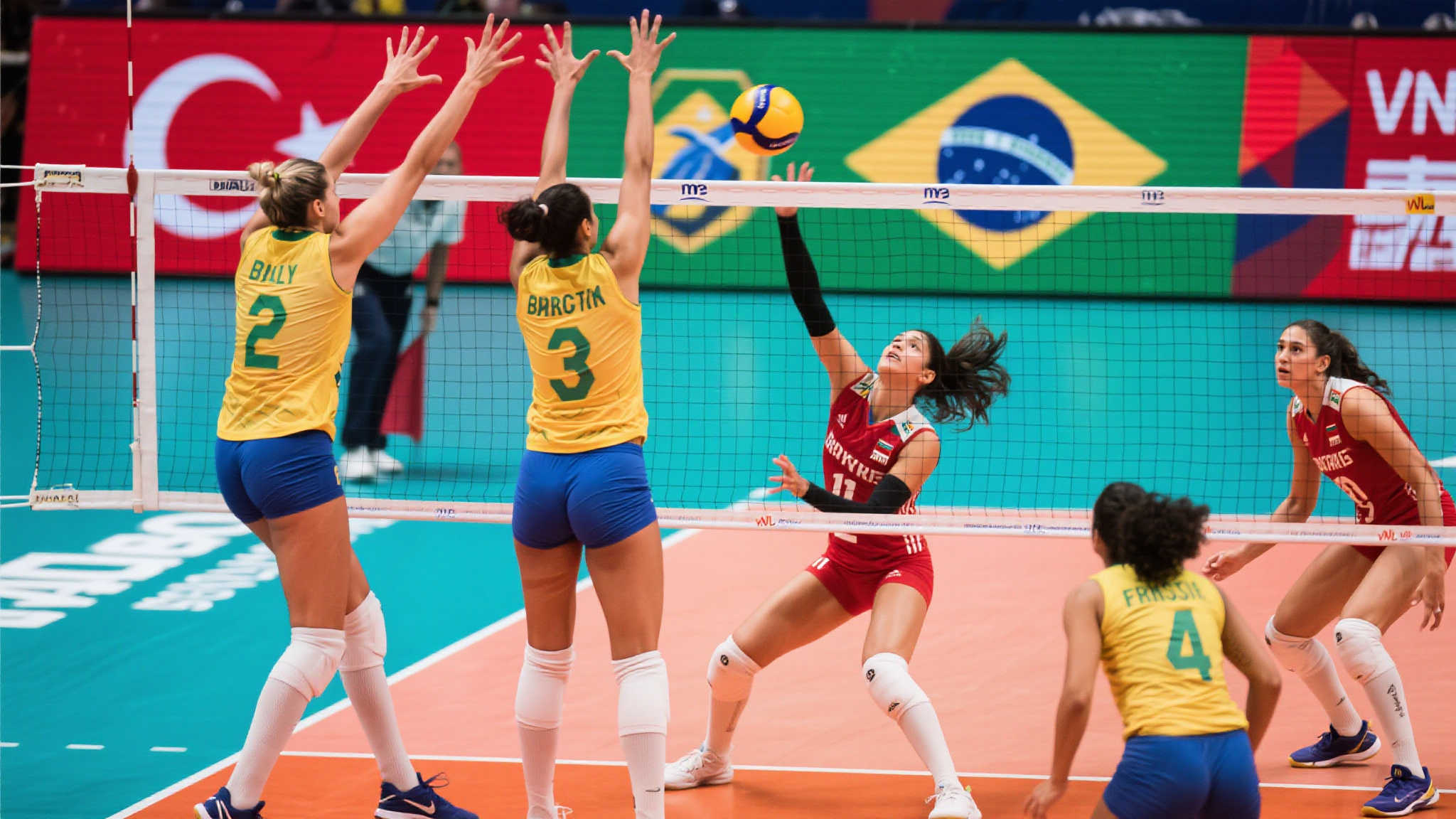 土耳其对阵巴西:2025年世界女排联赛第二周精彩回顾 土耳其对阵巴西:2025年世界女排联赛第二周精彩回顾